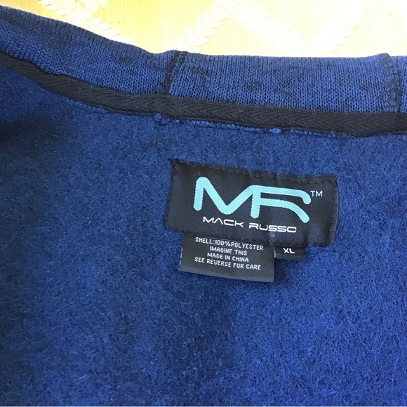 Hoodie, Mack Russo Size XL in blue - Picture 3 of 3